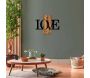 Décoration murale en bois et métal Citation - HANAH HOME