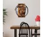 Décoration murale en bois et métal Citation - 44,56