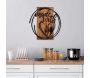 Décoration murale en bois et métal Citation - 5