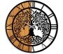 Décoration murale en bois et métal  Clock - 69,90