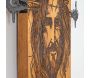 Décoration murale en bois et métal Florale - 29,90