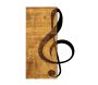 Décoration murale en bois et métal Musique
