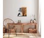 Décoration murale en bois et métal Walnut - 5