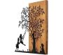 Décoration murale en bois et métal Walnut - 57,90