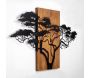 Décoration murale en bois et métal Walnut - 69,90