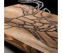 Décoration murale en bois et métal Walnut - 42,90