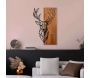 Décoration murale en bois et métal Walnut - 32,90