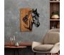 Décoration murale en bois et métal Walnut - 6