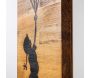 Décoration murale en bois et métal Walnut - 39,90