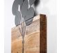 Décoration murale en bois et métal Walnut - 5