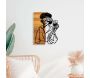 Décoration murale en bois et métal Walnut - 37,90