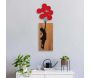 Décoration murale en bois et métal Walnut - 5