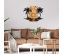 Décoration murale en bois et métal Walnut - 39,90