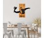 Décoration murale en bois et métal Walnut - 5