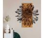 Décoration murale en bois et métal Walnut - 6