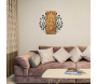 Décoration murale en bois et métal Walnut - 5