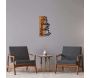 Décoration murale en bois et métal Walnut - 6