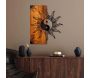 Décoration murale en bois et métal Walnut - 6