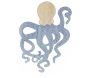 Décoration murale en mdf et métal Octopus 41 x 1.5 x 57 cm