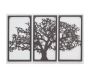 Triptyque Arbre de vie Métal Baobab - 84,90