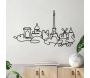 Décoration murale en métal - 74,90