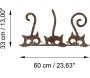 Décoration murale en métal Animal - ASI-1644