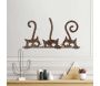 Décoration murale en métal Animal - HANAH HOME