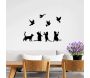 Décoration murale en métal Animal - HANAH HOME