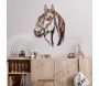 Décoration murale en métal Animal - HANAH HOME