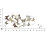 Décoration murale en métal Butterfly smart 118 x 3 x 52 cm - MAU-0272