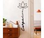 Decoration murale en métal Citation - 16,90
