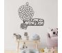 Decoration murale en métal Citation - HANAH HOME