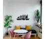 Decoration murale en métal Citation - HANAH HOME