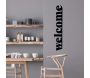 Decoration murale en métal Citation - HANAH HOME