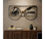 Décoration murale en métal Eyewear 89.5 x 3.8 x 41.3 cm - MAURO FERRETTI