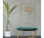 Décoration murale en métal Gold face 60 x 1 x 80 cm - MAURO FERRETTI