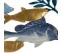 Décoration murale en métal Marine 77 x 5 x 63 cm - 64,90