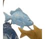 Décoration murale en métal Marine 77 x 5 x 63 cm - 5