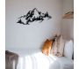 Décoration murale en métal Montagnes 67 x 30 cm - 24,90