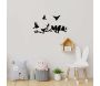 Décoration murale en métal Oiseaux sur branches et en vol - 5