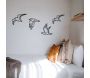 Décoration murale en métal Oiseaux en vol - 5