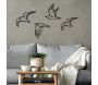 Décoration murale en métal Oiseaux en vol - 6