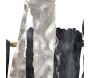 Décoration murale en métal Sculpt 122.6 x 6.4 x 62.9 cm - 6