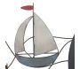 Décoration murale en métal Sea 114.5 x 3.5 x 62.5 cm - 5