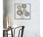 Décoration murale en métal Sqity 50 x 3.8 x 50 cm - MAURO FERRETTI
