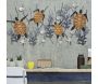 Décoration murale en métal Turtle 132.7 x 5.7 x 69.9 cm - MAURO FERRETTI