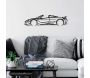 Décoration murale en métal Voiture - HANAH HOME