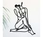 Décoration murale en métal Woman - 16,90