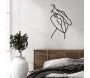 Décoration murale en métal Woman - HANAH HOME