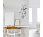 Décoration murale en métal Woman - 35,90